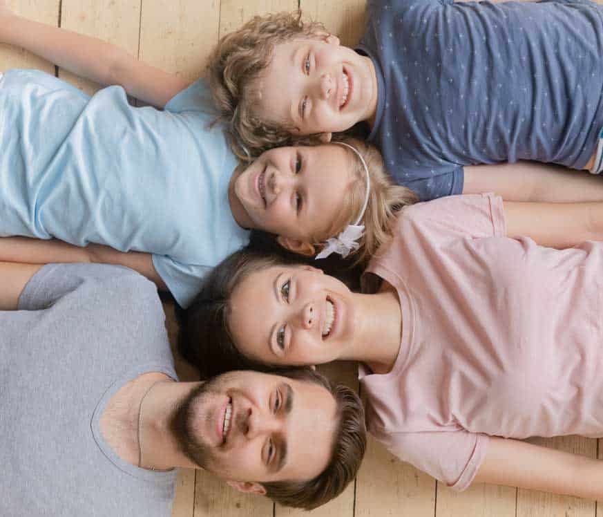 Central Valley Family Enjoying HVAC in Home