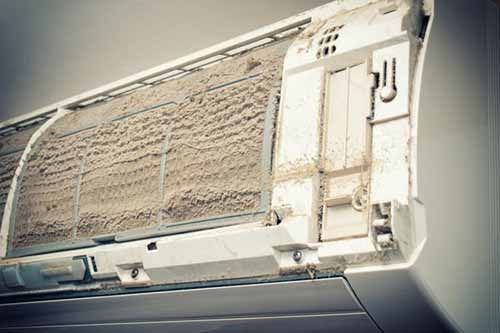 Customer Dirty Furnace Air Filter