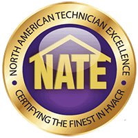 NATE Certified HVAC Training Approved Badge